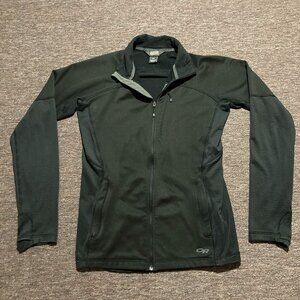 OR Outdoor Research Black Vigor Jacket Full Zip Outdoor Hiking Women’s Size M